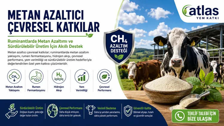 Metan Azaltıcı Çevresel Katkılar